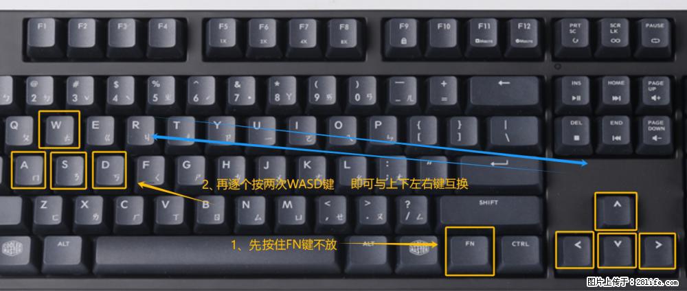 键盘，怎样把wasd键与上下左右方向键互换？ - 生活百科 - 梅州生活社区 - 梅州28生活网 mz.28life.net